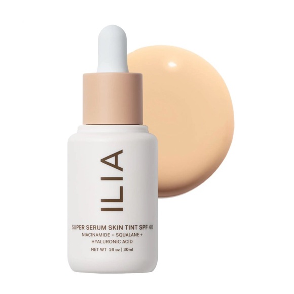NIB Ilia Super Serum Skin Tint SPF 40 Sunscreen Balos ST3 - Picture 8 of 14